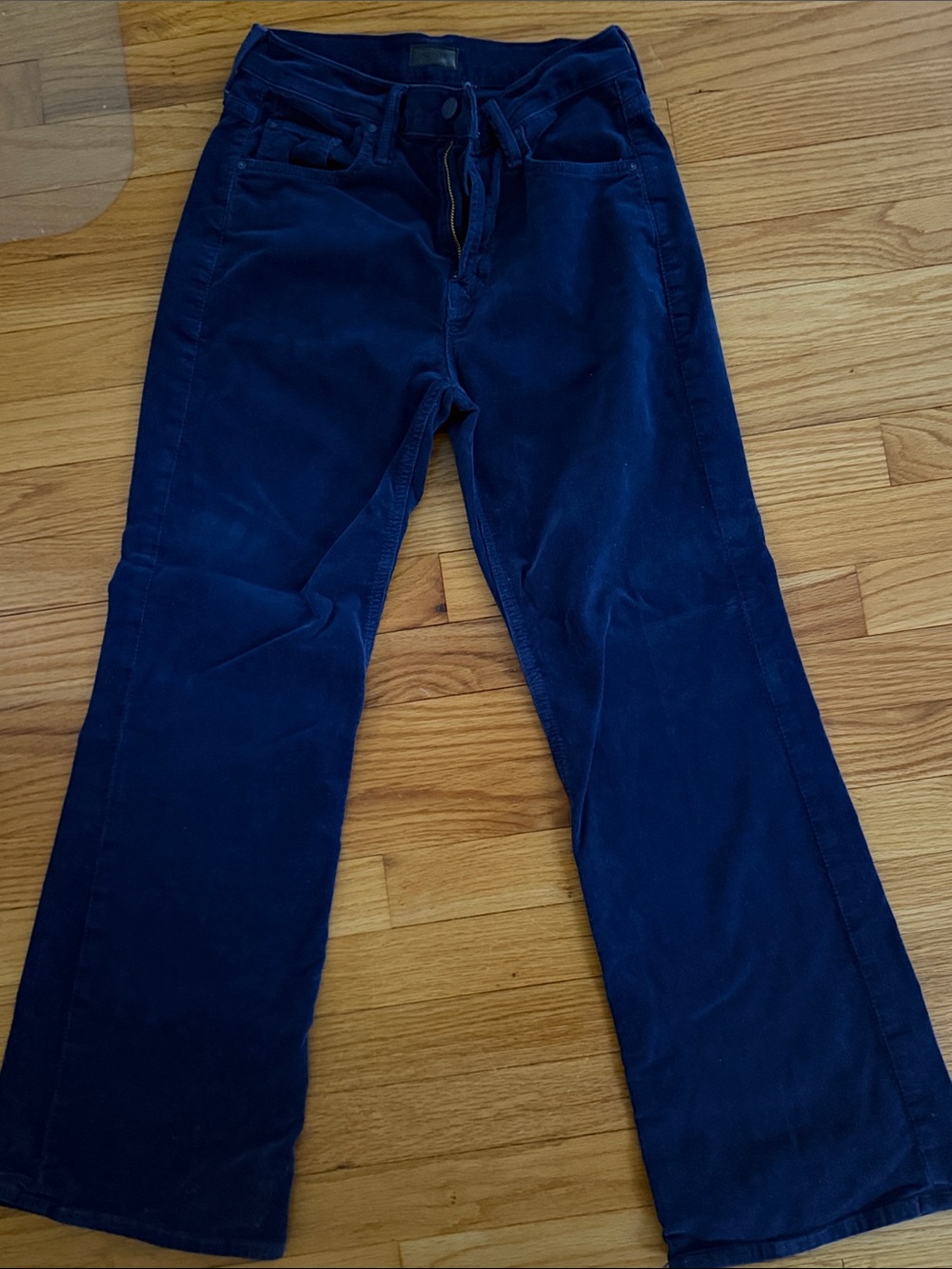 MOTHER The Bookie Flood Navy Corduroy